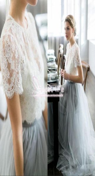 country two pieces 2020 bridesmaid dresses for wedding appliques long tulle a line lace formal party dress modest maid of ho1497222, White;pink
country two pieces 2020 bridesmaid dresses for wedding appliques long tulle a line lace formal party dress modest maid of ho1497222, White;pink