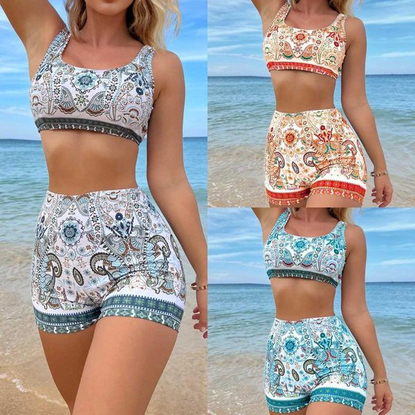 new definitive print brazilian ethnic style split flat angle bikini women's swimwear fashion swimwear, White;black
new definitive print brazilian ethnic style split flat angle bikini women's swimwear fashion swimwear, White;black