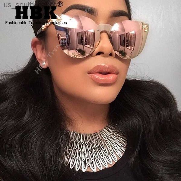 hbk rose gold sunglasses women skull mirror diamond brand designer metal frame sun glasses mirror flat lens lunettes de soleil l230523, White;black
hbk rose gold sunglasses women skull mirror diamond brand designer metal frame sun glasses mirror flat lens lunettes de soleil l230523, White;black