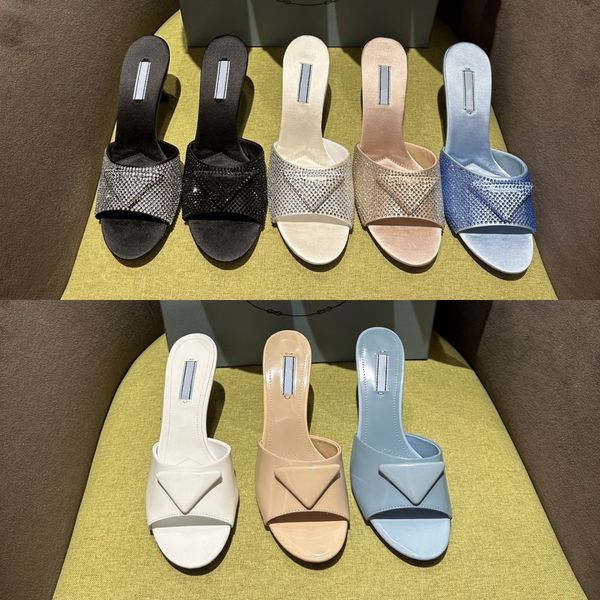 2023 crystal diamond embellished high heel slippers triangle heels sandal for women .5cm rhinestone pumps slip on leather slides wedding pa, Black
2023 crystal diamond embellished high heel slippers triangle heels sandal for women .5cm rhinestone pumps slip on leather slides wedding pa, Black