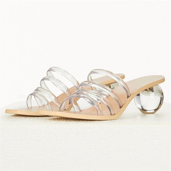 women slippers transparent ball heel clear high heels pvc straps lady gladiator sandals summer outside slides dress shoes pumps, Black
women slippers transparent ball heel clear high heels pvc straps lady gladiator sandals summer outside slides dress shoes pumps, Black