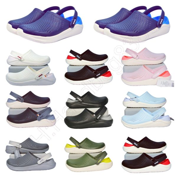 sandals eva literide crocclog crocodile shoes lightweight comfortable women men summer slides designers sandalias slippers 204592 b13, Black 
sandals eva literide crocclog crocodile shoes lightweight comfortable women men summer slides designers sandalias slippers 204592 b13, Black