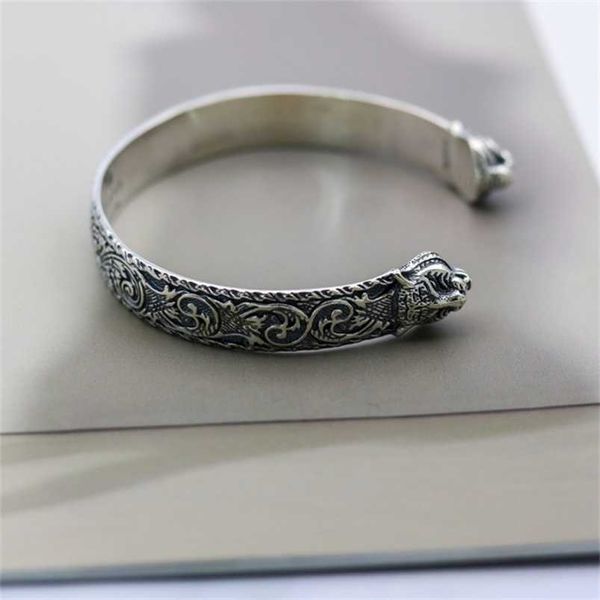 2023 new designer jewelry bracelet necklace ring classic head cat relief pattern couple bracelet, Black
2023 new designer jewelry bracelet necklace ring classic head cat relief pattern couple bracelet, Black