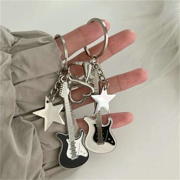 guitar love heart star key chain for men women sweet cool trendy fashion pendant keychain rock punk vintage accessories gift gc2161, Slivery;golden
guitar love heart star key chain for men women sweet cool trendy fashion pendant keychain rock punk vintage accessories gift gc2161, Slivery;golden