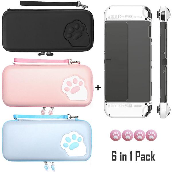 organizer crystal clear protective case cover for nintendo switch oled storage bag for switch oled travel portable pouch game accessories
organizer crystal clear protective case cover for nintendo switch oled storage bag for switch oled travel portable pouch game accessories