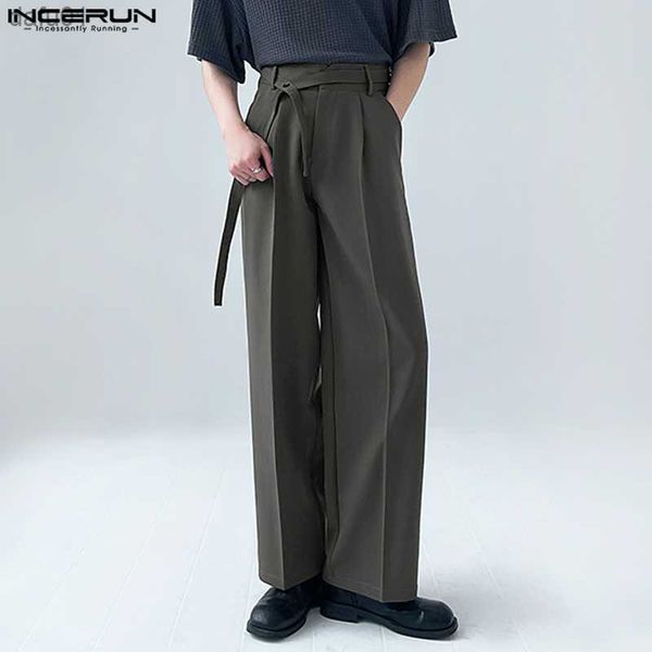 men's pants incerun men pants solid color lace up streetwear loose joggers 2023 fashion casual trousers men streetwear straight pants s, Black
men's pants incerun men pants solid color lace up streetwear loose joggers 2023 fashion casual trousers men streetwear straight pants s, Black