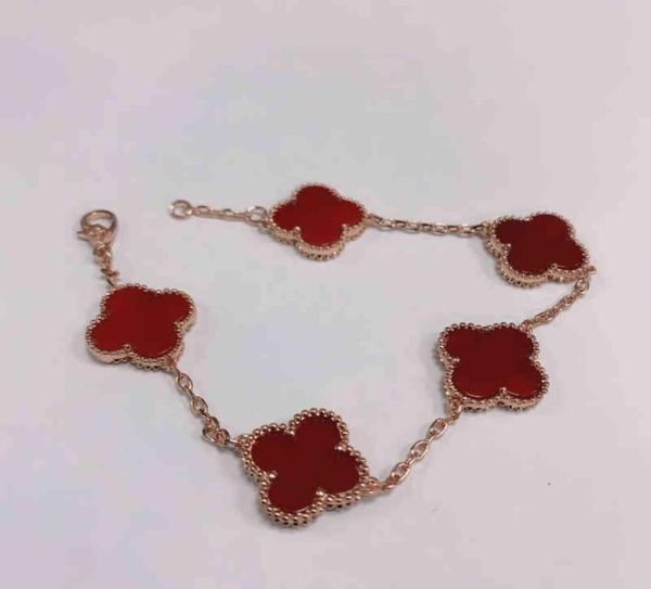 925 sterling silver necklace clover bracelet female rose gold bracelet lucky clover bracelet female birthday 2s18868956, Black
925 sterling silver necklace clover bracelet female rose gold bracelet lucky clover bracelet female birthday 2s18868956, Black