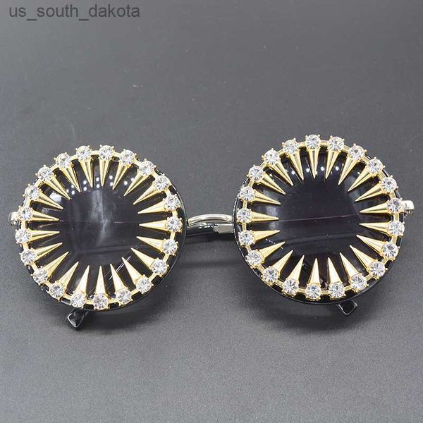 fashion round diamond frame sunglasses women female eyeglasses rivet decoration retro ladies party sun glasses oculos de sol l230523, White;black
fashion round diamond frame sunglasses women female eyeglasses rivet decoration retro ladies party sun glasses oculos de sol l230523, White;black