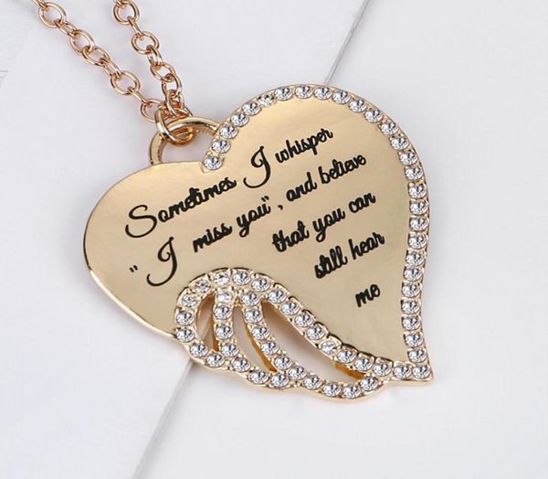angel wings with diamonds letter necklace wings love pendant necklace9510352, Silver
angel wings with diamonds letter necklace wings love pendant necklace9510352, Silver