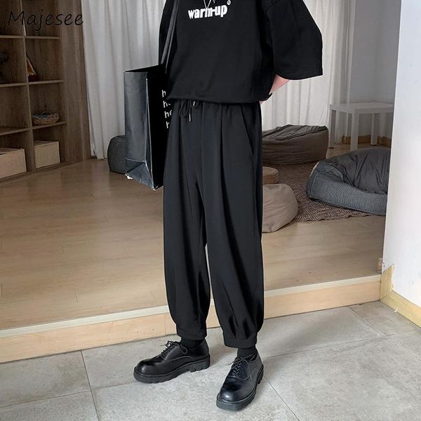 pants anklelength casual pants men summer fashion korean style chic handsome allmatch harajuku harem trousers new loose ins simple, Black
pants anklelength casual pants men summer fashion korean style chic handsome allmatch harajuku harem trousers new loose ins simple, Black