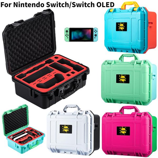organizer portable luxry bag for nintendo switch oled explosionproof box large capacity travel carrying case eva hard shell handbag
organizer portable luxry bag for nintendo switch oled explosionproof box large capacity travel carrying case eva hard shell handbag