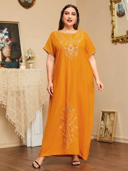 plus size 5xl vonda bohemian women printed maxi dress autumn v-neck bat sleeve long party robe femme casual loose sundress, Black
plus size 5xl vonda bohemian women printed maxi dress autumn v-neck bat sleeve long party robe femme casual loose sundress, Black