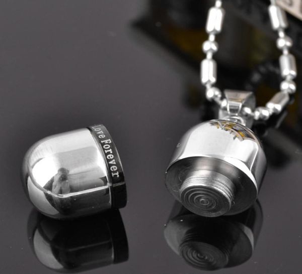 high qualty openable stainless steel love forever memorial cremation ashes urn pill pendant capsule necklace keepsake men women je4677057, Silver
high qualty openable stainless steel love forever memorial cremation ashes urn pill pendant capsule necklace keepsake men women je4677057, Silver