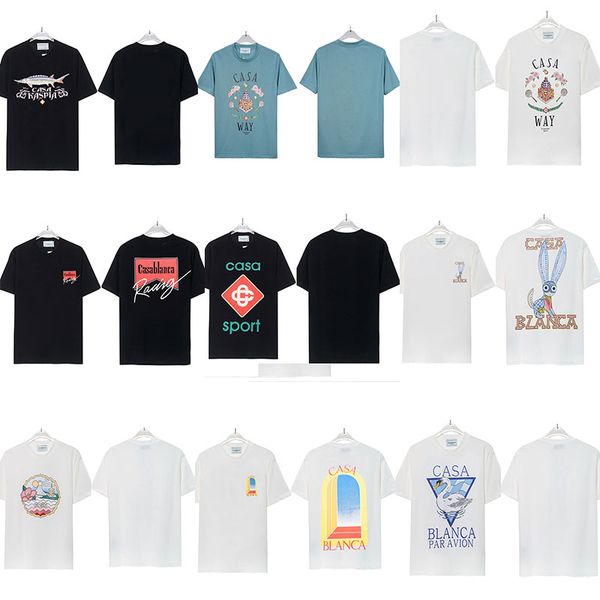 casablanc mens t-shirt designer t shirt shirts apparel fashion tees brand tshirt luxury short sleeve men s clothing tracksuit t-shirt leisur, White;black
casablanc mens t-shirt designer t shirt shirts apparel fashion tees brand tshirt luxury short sleeve men s clothing tracksuit t-shirt leisur, White;black