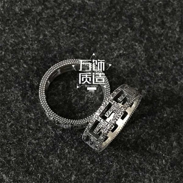 designer jewelry bracelet necklace ancient pure rattan engraved hollow out ring for men women high quality, Silver
designer jewelry bracelet necklace ancient pure rattan engraved hollow out ring for men women high quality, Silver