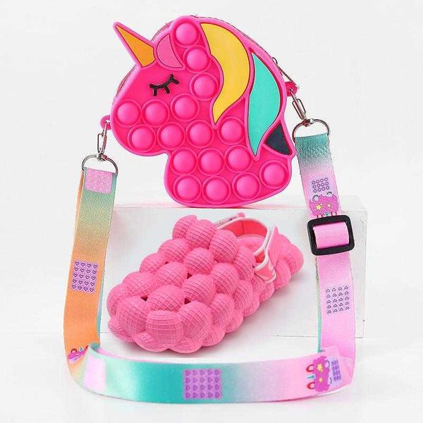 sandals children summer new slippers kids ultra-light peanut shoes girls bubble shoelaces with home unicorn cildrens bag 230417, Black
sandals children summer new slippers kids ultra-light peanut shoes girls bubble shoelaces with home unicorn cildrens bag 230417, Black