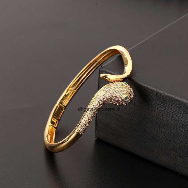 designer luxury belgary brand bracelet snake bracelet womens ins cool style fashion personality exaggerate snake head bracelet full of diamo, Black
designer luxury belgary brand bracelet snake bracelet womens ins cool style fashion personality exaggerate snake head bracelet full of diamo, Black