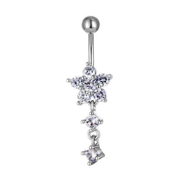 d0949b zircon clear stone belly navel button ring0123453198086, Silver
d0949b zircon clear stone belly navel button ring0123453198086, Silver