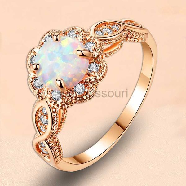 band rings 18k gold plated opal ring white fire opal amethyst cubic zirconia women jewelry gemstone engagement anniversary ring size j230531, Silver
band rings 18k gold plated opal ring white fire opal amethyst cubic zirconia women jewelry gemstone engagement anniversary ring size j230531, Silver