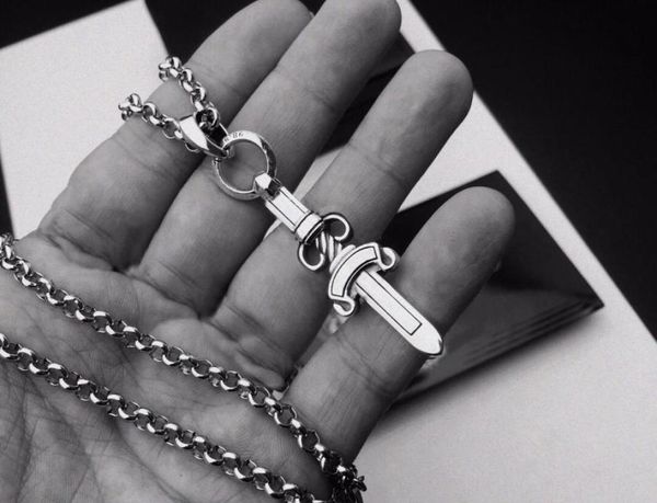 fashion stainless steel pendant necklace chain bijoux for mens and women trend personality punk cross style lovers gift hip hop je9975069, Silver
fashion stainless steel pendant necklace chain bijoux for mens and women trend personality punk cross style lovers gift hip hop je9975069, Silver