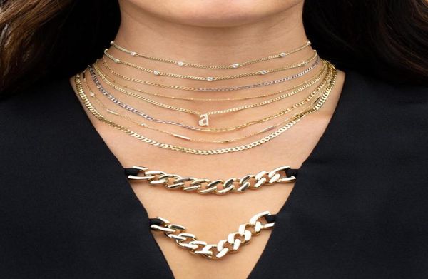 3mm width thin plain cuban link chain 4mm bezel cz european women gold color chain choker necklace valentines day gift9296585, Silver
3mm width thin plain cuban link chain 4mm bezel cz european women gold color chain choker necklace valentines day gift9296585, Silver