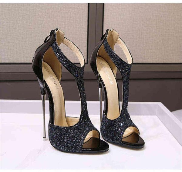 women039s shiny high heels sandals 16cm high heels ankle strap fetish cosplay show drag queen cross dress neutral5964165, Black
women039s shiny high heels sandals 16cm high heels ankle strap fetish cosplay show drag queen cross dress neutral5964165, Black
