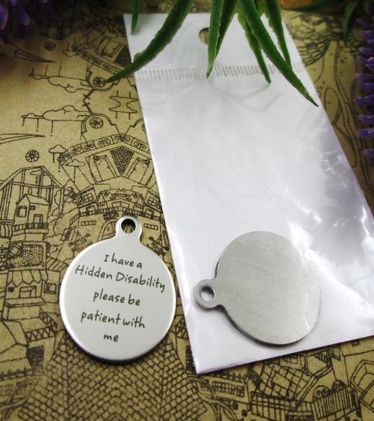 40pcsquoti have a hidden disabilityquotstainless steel charms more style for choosing diy charms pendants for necklace8232619, Bronze;silver
40pcsquoti have a hidden disabilityquotstainless steel charms more style for choosing diy charms pendants for necklace8232619, Bronze;silver