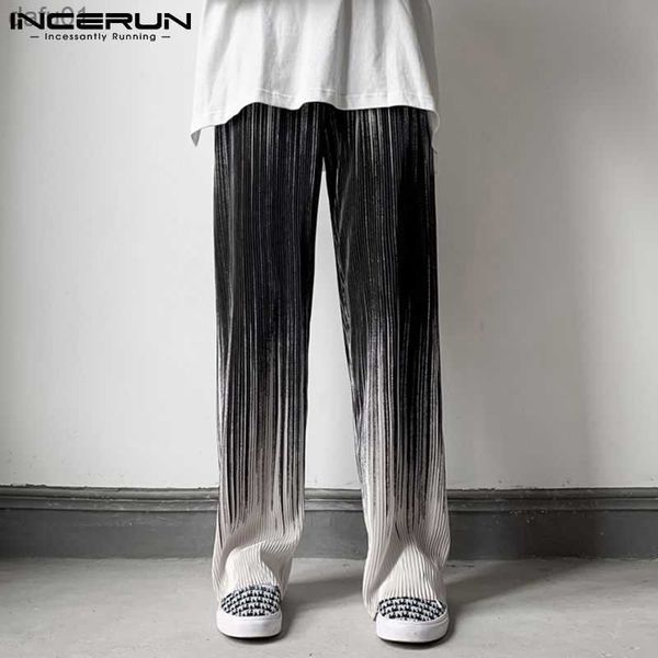 men's pants 2023 men pants joggers elastic waist gradient streetwear loose wide leg trousers men cozy casual pantalones hombre s-5xl in, Black
men's pants 2023 men pants joggers elastic waist gradient streetwear loose wide leg trousers men cozy casual pantalones hombre s-5xl in, Black