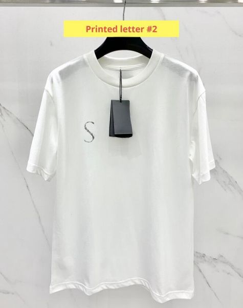 Fashion Clothing Y Women's t shirts Dupe Letter Summer Cotton Material Designer Shirts SL871
