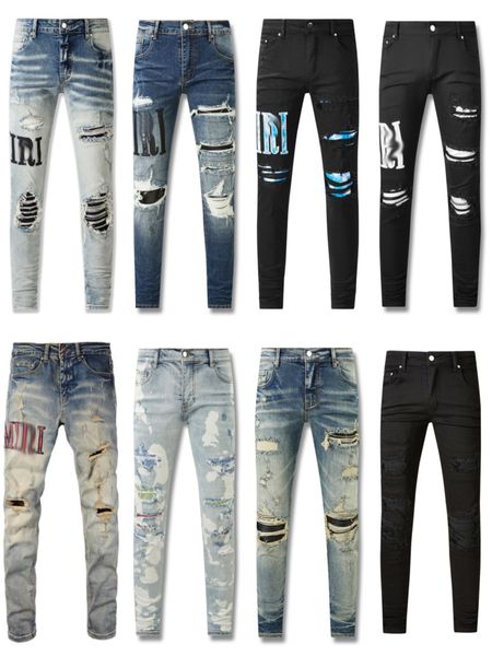 mens jeans street trendy brand pattern embroidered jeans ripped jeans high street jeans frayed patched pants blue elastic tight jeans, 46
mens jeans street trendy brand pattern embroidered jeans ripped jeans high street jeans frayed patched pants blue elastic tight jeans, 46