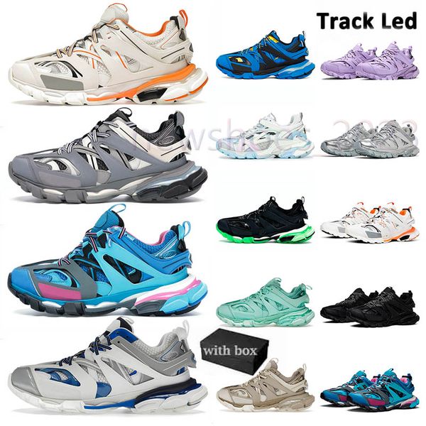 Designer Sneakers Men Shoes Women Dress Shoes Track 3 3.0 Leather Trainers Platform Sneaker Flat Rubber Shoe Lace Up LED Trainer Outdoor with Box, B3 36-40
Designer Sneakers Men Shoes Women Dress Shoes Track 3 3.0 Leather Trainers Platform Sneaker Flat Rubber Shoe Lace Up LED Trainer Outdoor with Box, B3 36-40