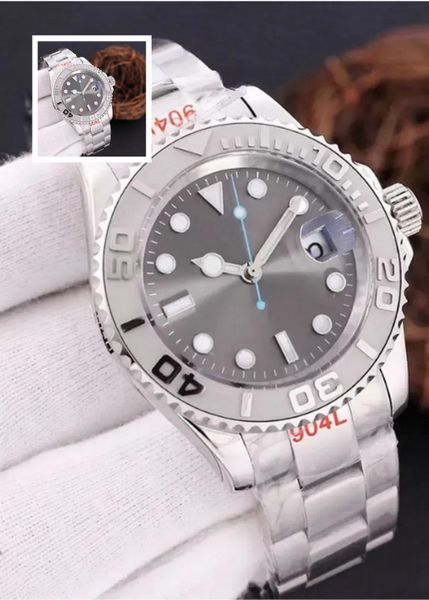 Luxury men's mechanical movement watch 40MM 44MM stainless steel gray dial sapphire waterproof folding strap montre de luxe dhgat
Luxury men's mechanical movement watch 40MM 44MM stainless steel gray dial sapphire waterproof folding strap montre de luxe dhgat