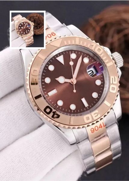High quality men's watch 40MM 44MM stainless steel coffee colored dial sapphire waterproof folding strap montre de luxe dhgat
High quality men's watch 40MM 44MM stainless steel coffee colored dial sapphire waterproof folding strap montre de luxe dhgat