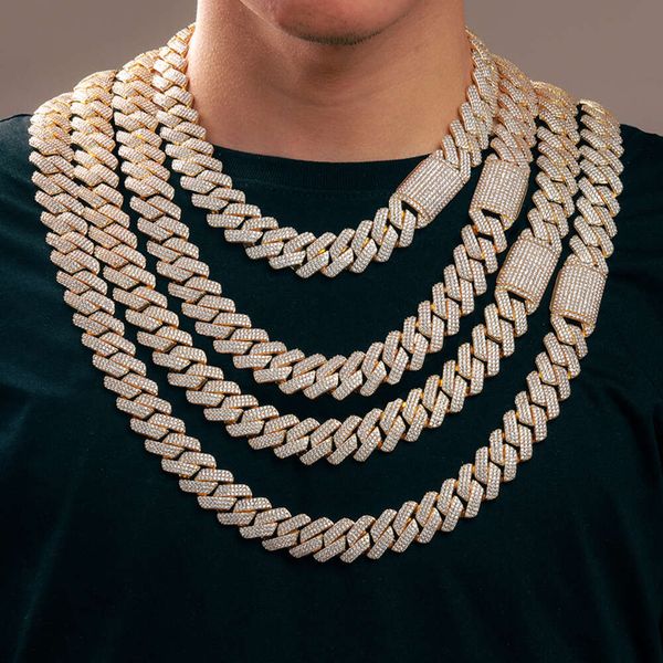 Big Guy Heavy 20Mm Sterling Sier VVS Moissanite Diamond Chunky Iced Out Cuban Link Chain Necklace
Big Guy Heavy 20Mm Sterling Sier VVS Moissanite Diamond Chunky Iced Out Cuban Link Chain Necklace