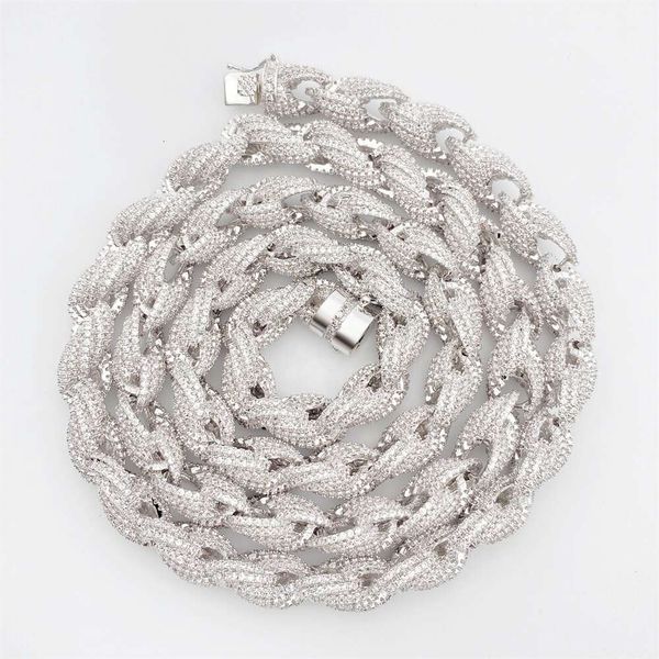 Rappers Vvs Moissanite Miami Sterling Sier Necklace Gra Certificate Cuban Link Chain
Rappers Vvs Moissanite Miami Sterling Sier Necklace Gra Certificate Cuban Link Chain