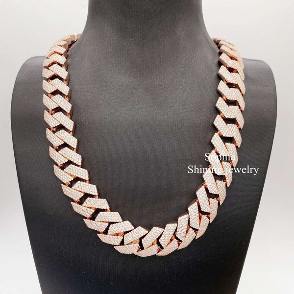 20Mm Miami Necklace Lab Diamonds Flawless VVS Moissanite White Gold Cuban Link Chain
20Mm Miami Necklace Lab Diamonds Flawless VVS Moissanite White Gold Cuban Link Chain