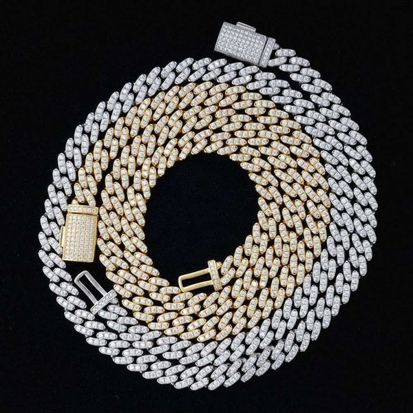 Wholesale Jewelry Iced Pure Sterling Sier Necklace VVS 8Mm Solid Rose Gold Miami Moissanite Cuban Link Chain
Wholesale Jewelry Iced Pure Sterling Sier Necklace VVS 8Mm Solid Rose Gold Miami Moissanite Cuban Link Chain