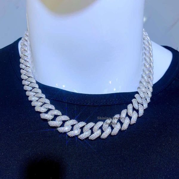 Iced Out Bling Diamond Hip Hop Miami Style Wholesale Link Jewelry Moissanite Cuban Chain
Iced Out Bling Diamond Hip Hop Miami Style Wholesale Link Jewelry Moissanite Cuban Chain