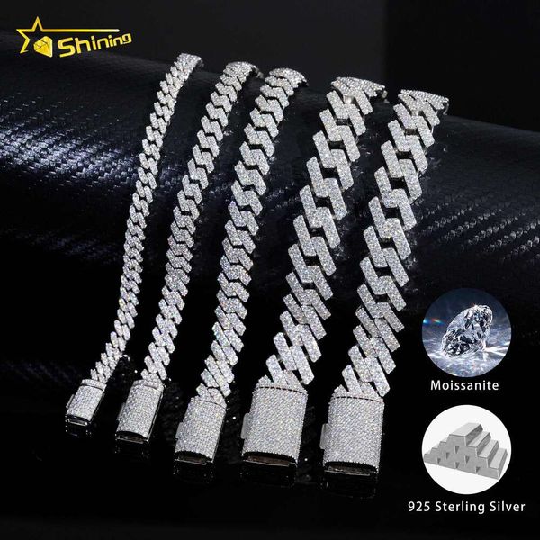 Ready To Ship 6/8/10/15Mm Sterling Sier Vvs Men Women Hip Hop Iced Out Gold Moissanite Cuban Link Bracelet
Ready To Ship 6/8/10/15Mm Sterling Sier Vvs Men Women Hip Hop Iced Out Gold Moissanite Cuban Link Bracelet