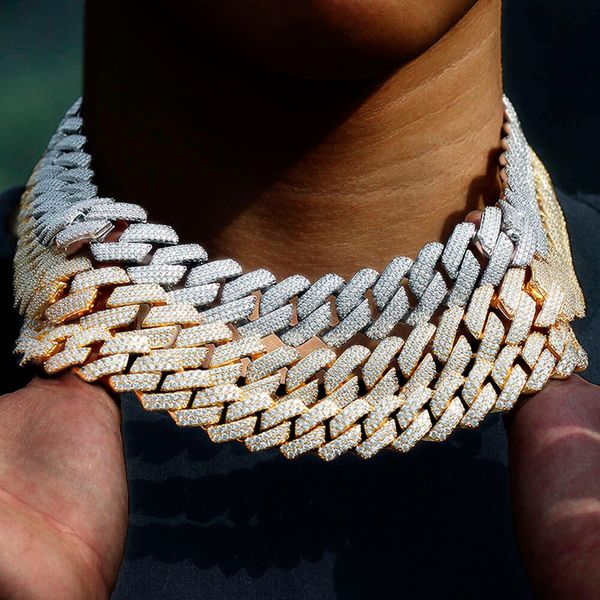 Wholesale Iced Out Jewelry Moissanite Cuban Link Chain Necklace Sterling Sier Vvs Diamond 14K Gold 10Mm 16Mm 20Mm For Men
Wholesale Iced Out Jewelry Moissanite Cuban Link Chain Necklace Sterling Sier Vvs Diamond 14K Gold 10Mm 16Mm 20Mm For Men