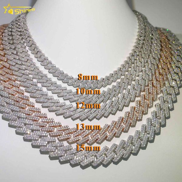 Wholesale Price Vvs Moissanite 2 Rows Miami Gold Necklace Sterling Sier Diamond Mossanite Cuban Link Chain
Wholesale Price Vvs Moissanite 2 Rows Miami Gold Necklace Sterling Sier Diamond Mossanite Cuban Link Chain