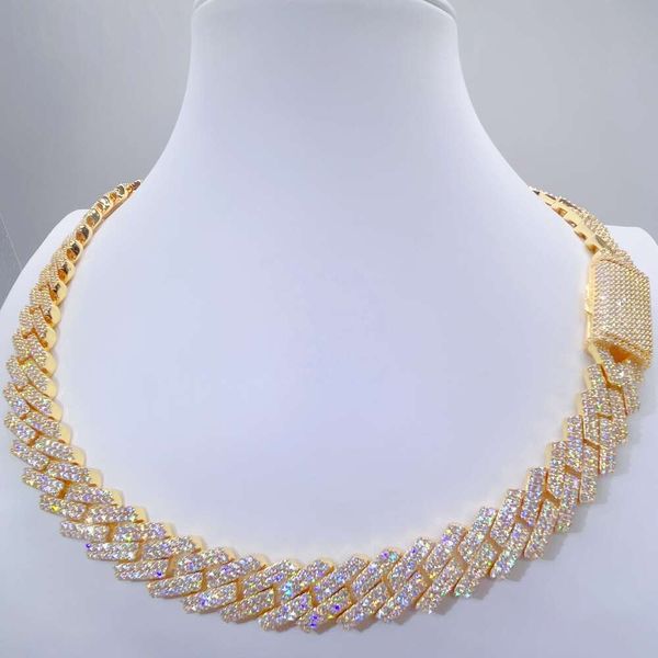 Gra Certificated Gold Pure Sterling Sier Chains For Men Vvs Moissanite Miami Cuban Link Chain
Gra Certificated Gold Pure Sterling Sier Chains For Men Vvs Moissanite Miami Cuban Link Chain
