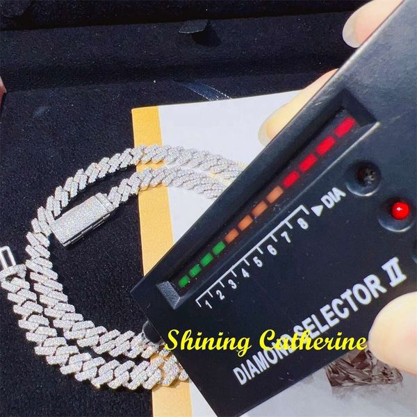 Stylish Women Men Jewelry Necklace 8Mm 10Mm 2 Rows VVS Moissanite Diamond Iced Out Cuban Link Chain
Stylish Women Men Jewelry Necklace 8Mm 10Mm 2 Rows VVS Moissanite Diamond Iced Out Cuban Link Chain