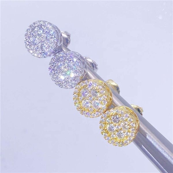 Mens Collection D VVS Diamond Sterling Sier Moissanite Stud Hip Hop Earrings
Mens Collection D VVS Diamond Sterling Sier Moissanite Stud Hip Hop Earrings