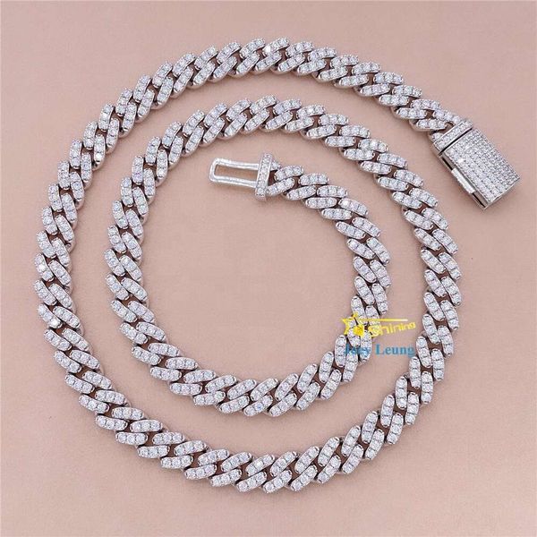 GRA Certificate Pass Tester VVS Moissanite Diamond 8Mm Round Edged Hip Hop Iced Out Jewelry Cuban Link Chain Necklaces
GRA Certificate Pass Tester VVS Moissanite Diamond 8Mm Round Edged Hip Hop Iced Out Jewelry Cuban Link Chain Necklaces