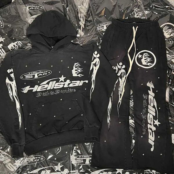 Mens Tracksuits HELLSTAR New Mens Hip Hop Graphic Print Tracksuit Fashion Casual Sweatpants Hooded Sweatshirt Two Piece Track Pants Y2K Suit Q231204, 9_color
Mens Tracksuits HELLSTAR New Mens Hip Hop Graphic Print Tracksuit Fashion Casual Sweatpants Hooded Sweatshirt Two Piece Track Pants Y2K Suit Q231204, 9_color