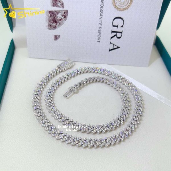 Wholesale Best Quality Sparkle Hip Hop Iced Out Moissanite Necklace 8Mm Sterling Sier Cuban Link Chain
Wholesale Best Quality Sparkle Hip Hop Iced Out Moissanite Necklace 8Mm Sterling Sier Cuban Link Chain