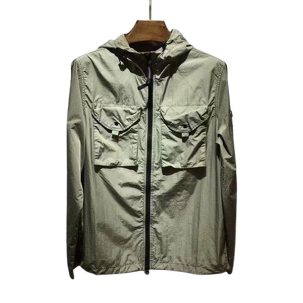 Fashion Hooded Jacket Loose Fitting Mens Jacket Topstoney Solid Color Armband Open Zippered Jacket Autumn And Winter Mens Windproof Sports Outdoor Cape Top Coats, Green
Fashion Hooded Jacket Loose Fitting Mens Jacket Topstoney Solid Color Armband Open Zippered Jacket Autumn And Winter Mens Windproof Sports Outdoor Cape Top Coats, Green