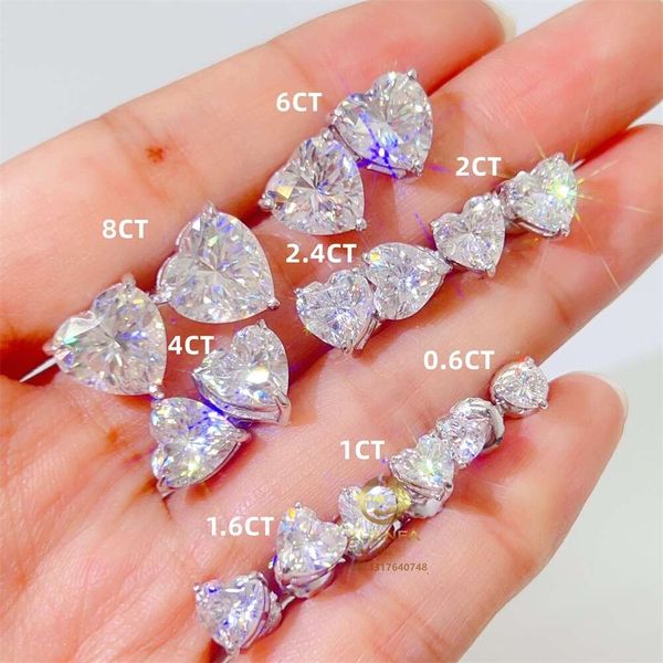 Fashion Jewelry Hip Hop Men Women Gra Diamond Gold Plated Sier Sterling Moissanite Heart Stud Earrings
Fashion Jewelry Hip Hop Men Women Gra Diamond Gold Plated Sier Sterling Moissanite Heart Stud Earrings