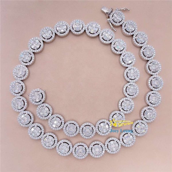 Hip Hop Jewelry 13Mm Round Baguette VVS Moissanite Diamond Iced Out Sier Cuban Link Chain Necklace
Hip Hop Jewelry 13Mm Round Baguette VVS Moissanite Diamond Iced Out Sier Cuban Link Chain Necklace